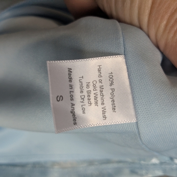 Lucy in the Sky Liana Satin Jacquard One-Shoulder Dress - Picture 5 of 5